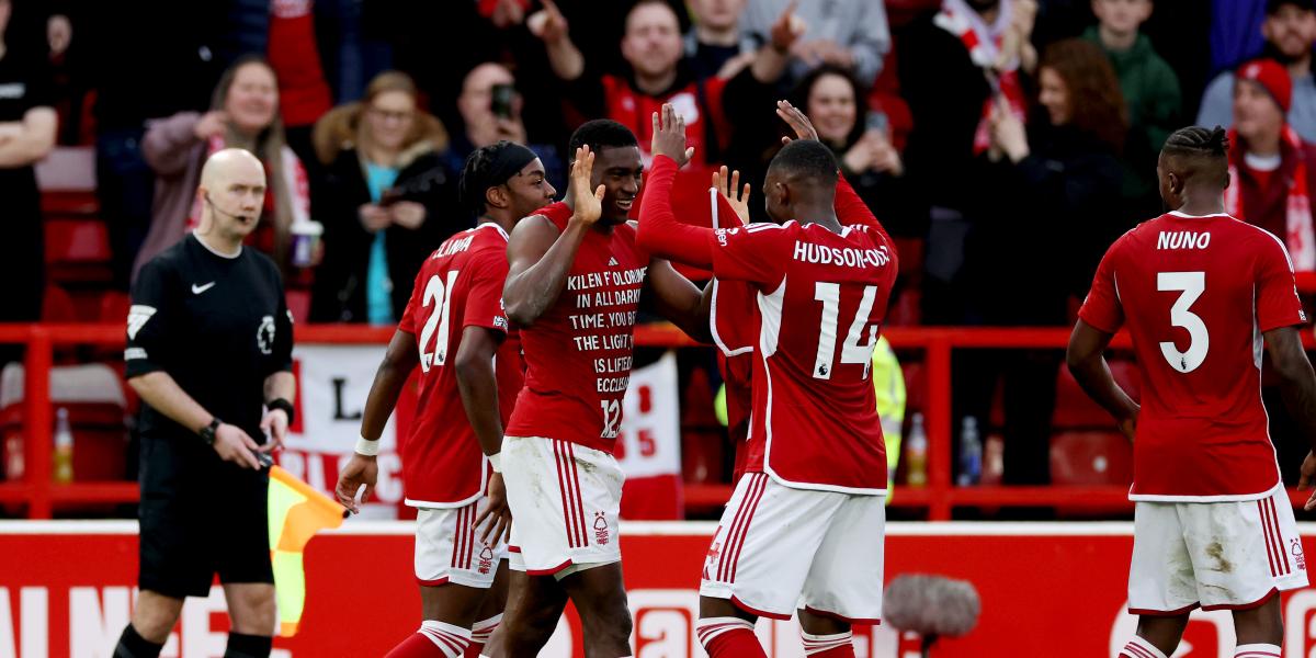 El Nottingham Forest resucita ante un West Ham que no levanta cabeza
