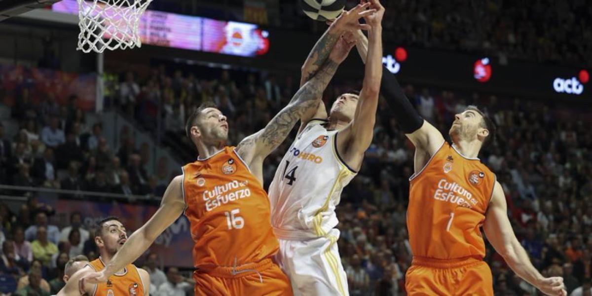 Horario y dónde ver por TV el Valencia Basket - Real Madrid de la Liga Endesa