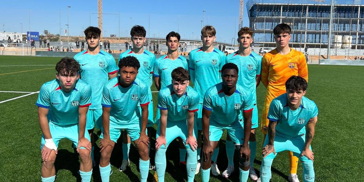 Hat-trick de Òscar Gistau en la victoria del Barça B en campo del Nàstic