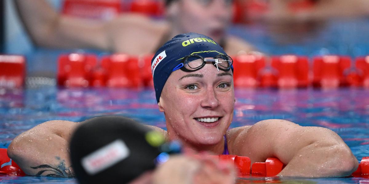 Sjöström reina en los 50 libre y Meilutyte y Clareburt se coronan en el cierre en Doha