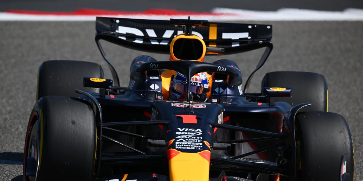 Red Bull sigue arrasando en el primer día de test de pretemporada de F1 2024