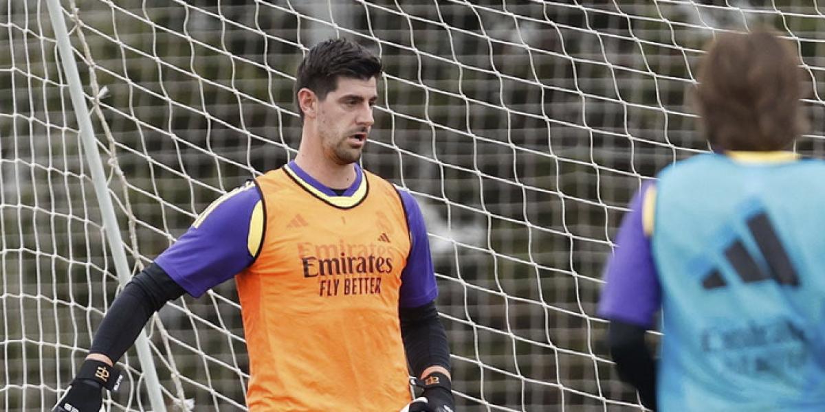 Courtois da un paso más en su recuperación