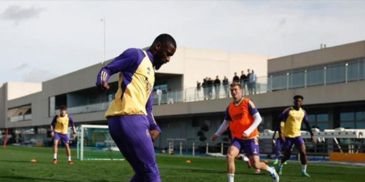 Rüdiger apura sus opciones de estar contra el Sevilla y Joselu sigue al margen