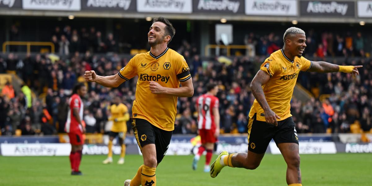 Pablo Sarabia, clave en el triunfo del Wolves ante el Sheffield United