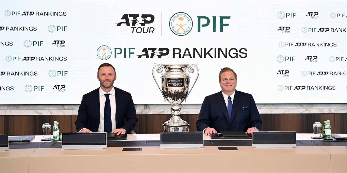 El Fondo de Arabia Saudí se convierte en patrocinador principal de la ATP