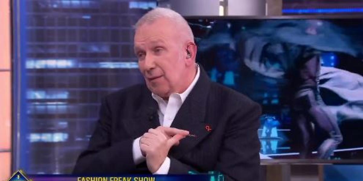 El diseñador Jean Paul Gaultier habla así de la cantante Rosalía en El Hormiguero