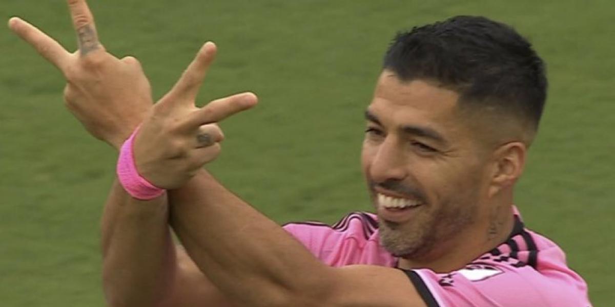 Luis Suárez, de dulce en la MLS
