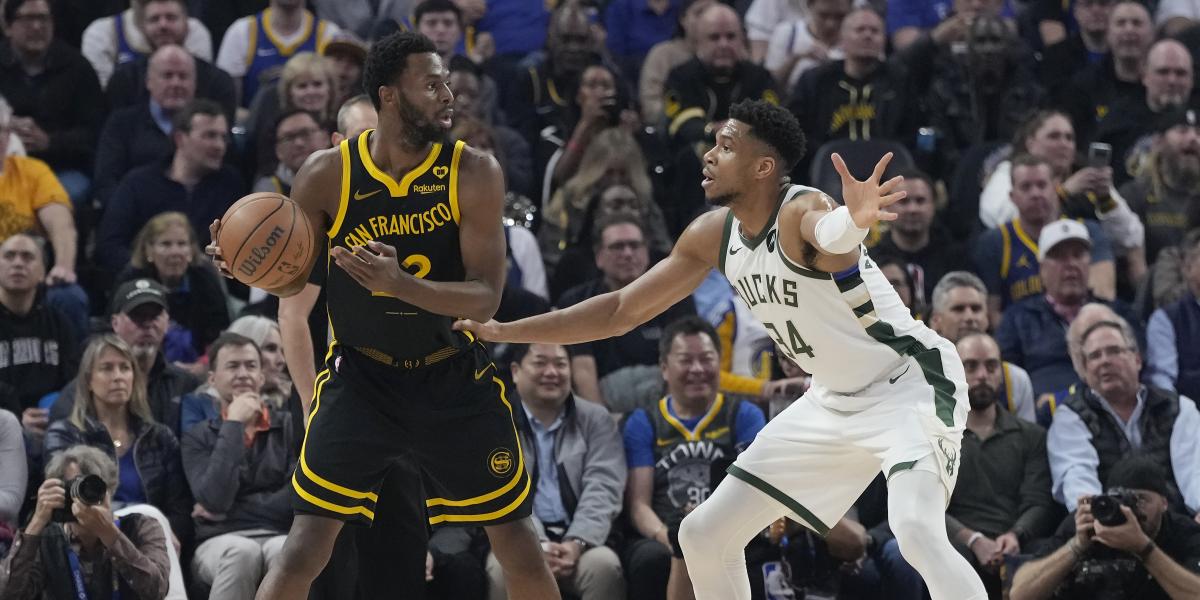 Andrew Wiggins volvió a jugar con los Golden State Warriors