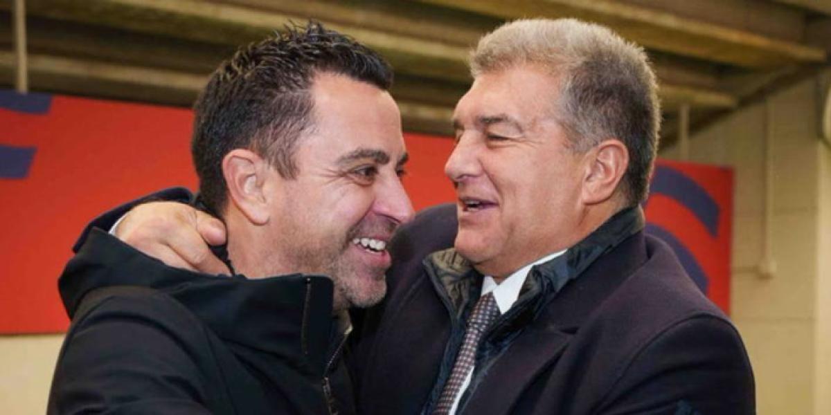 Xavi: Laporta es el mejor presidente de la historia