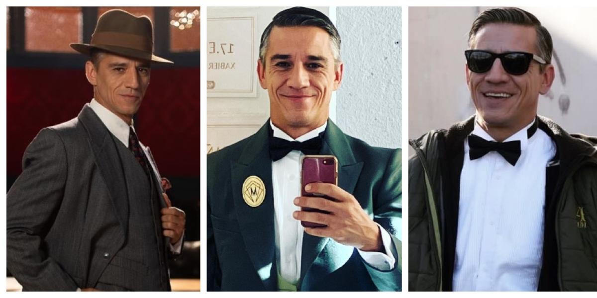 Él es Carlos Librado, el actor que da vida a Cañete en La Moderna de TVE