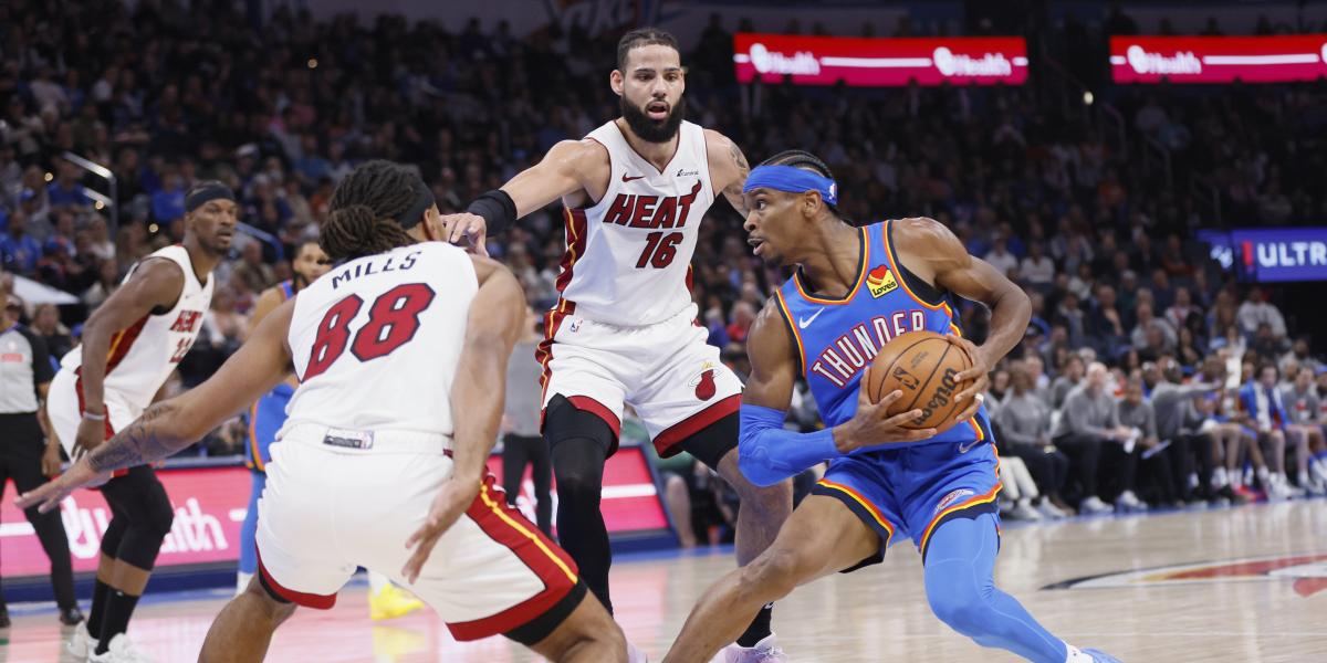 Resumen NBA: Los Thunder se quedan solos en lo más alto de la Conferencia Oeste