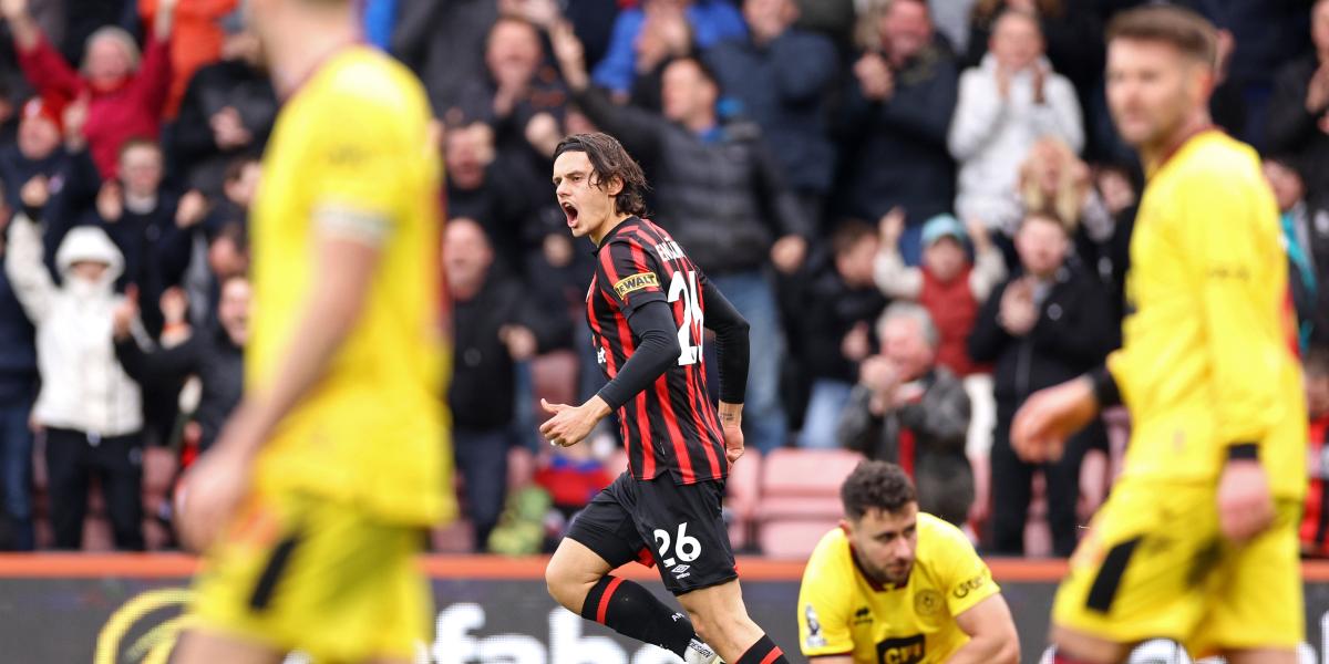Enes Ünal evita la derrota del Bournemouth de Iraola con su primer gol en la Premier