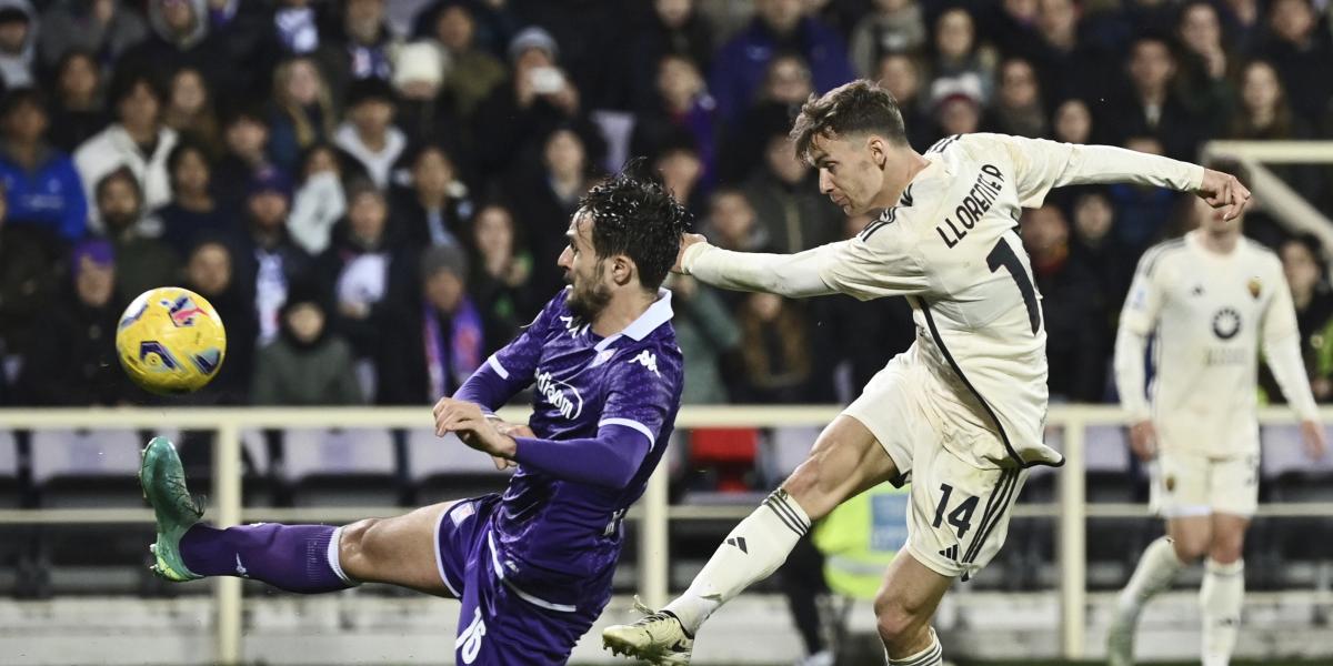 Diego Llorente rescata a la Roma en la última jugada