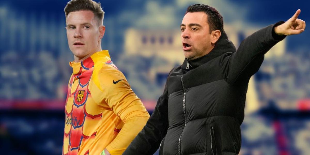La rueda de prensa de Xavi y Ter Stegen, en streaming