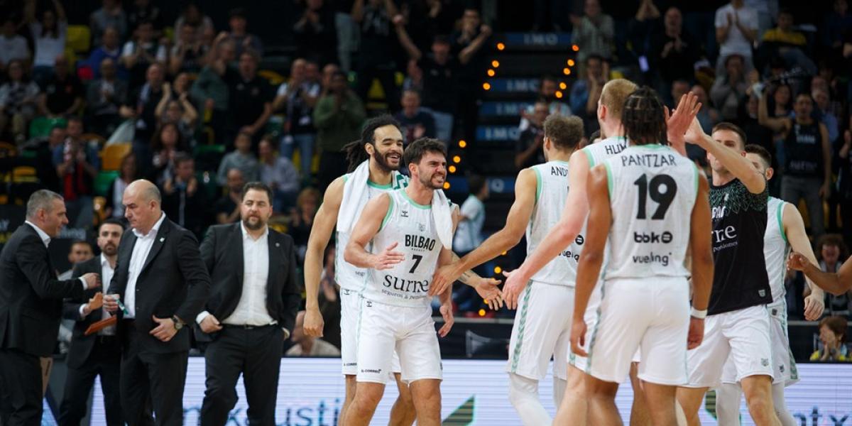 81-53: El Bilbao remonta 19 puntos y alcanza las semis