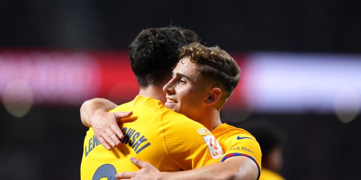 Lewandowski a Fermín: Es fácil