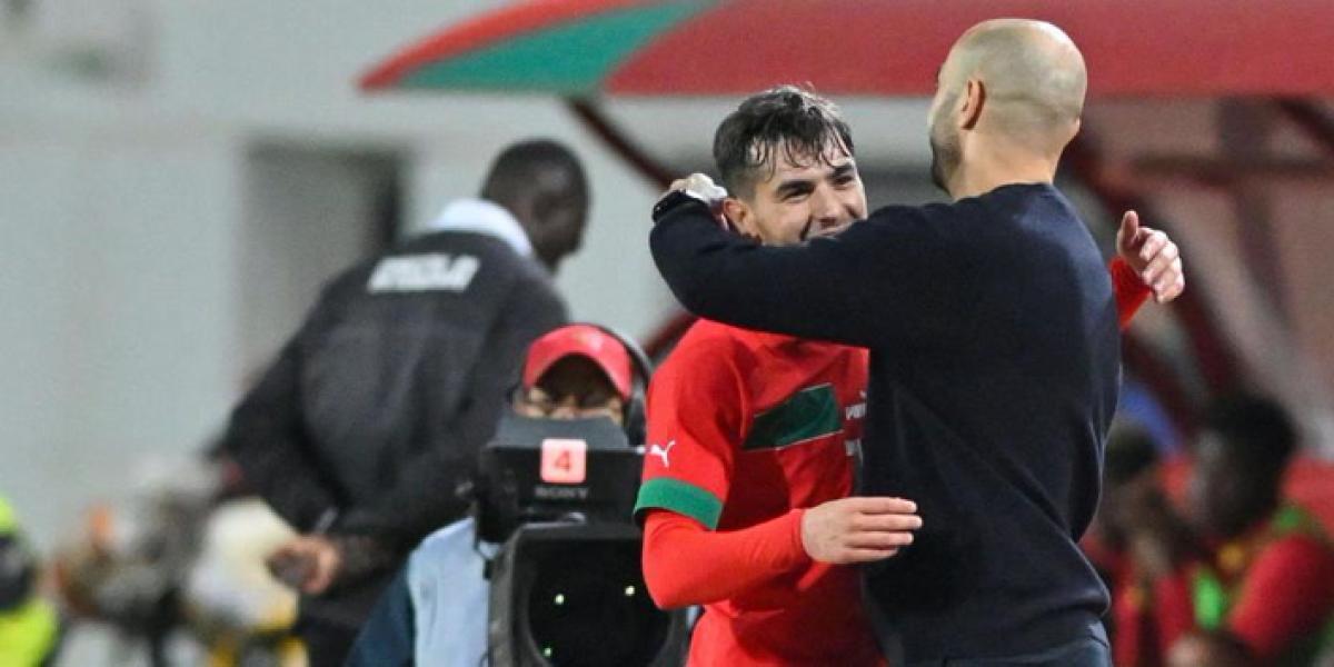 El seleccionador de Marruecos corrige el nombre de Brahim a un periodista