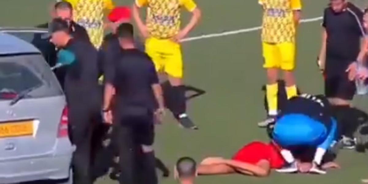 Trágico golpe en un partido de jóvenes en Argelia