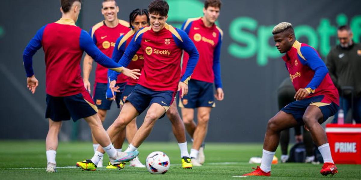 El Barça vuelve al trabajo, ya con los internacionales de vuelta