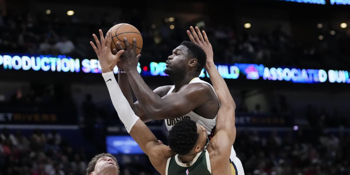 Zion Williamson y sus Pelicans pueden con los Bucks y van a por la cuarta plaza