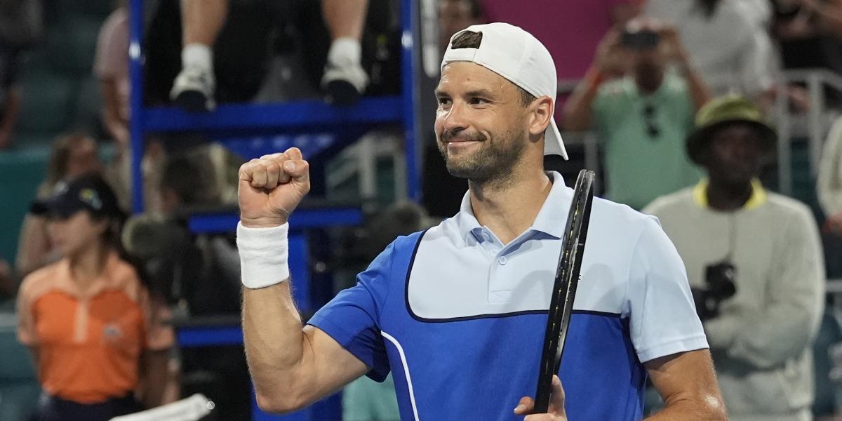 La versión más amorosa de Dimitrov tras vencer a Zverev en Miami