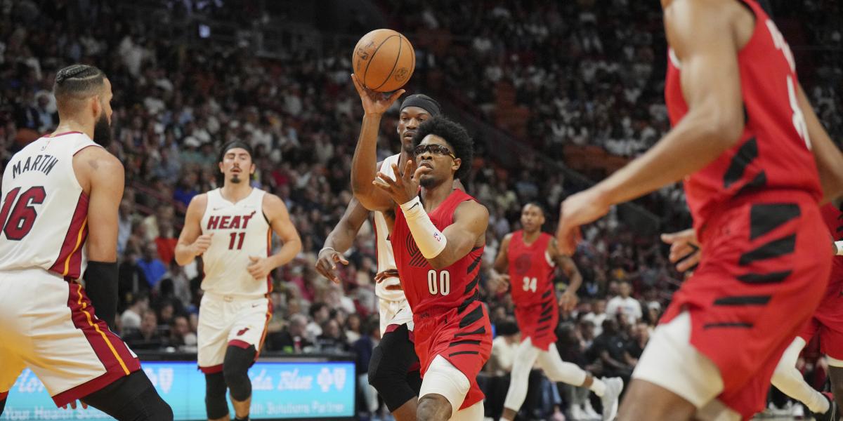 Scoot Henderson logra el peor más/menos de la historia de la NBA