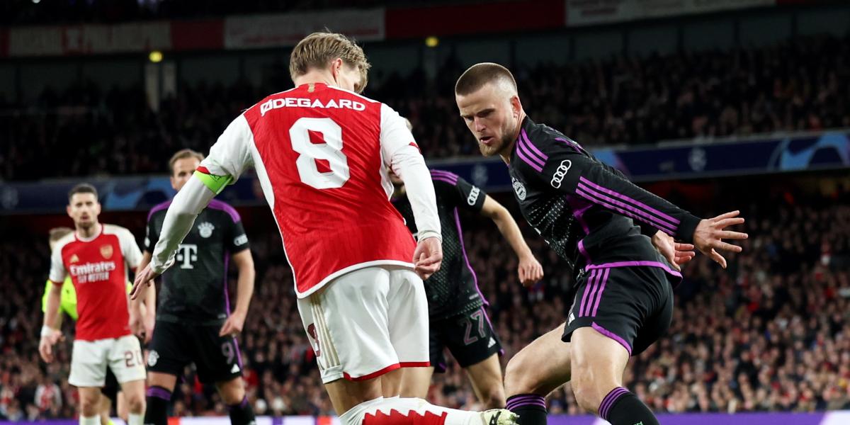 Arsenal-Bayern, en imágenes