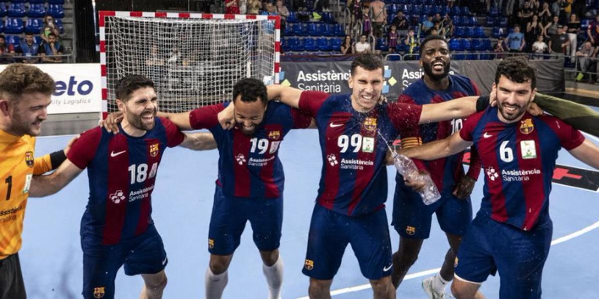 40-37: El Barça certifica en el derbi catalán su 14ª Liga ASOBAL consecutiva
