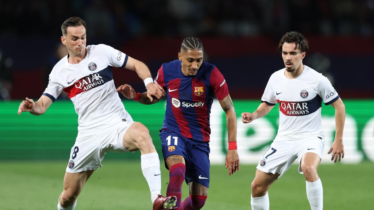 LEquipe compara el centro del campo del PSG con el del Barça de Guardiola