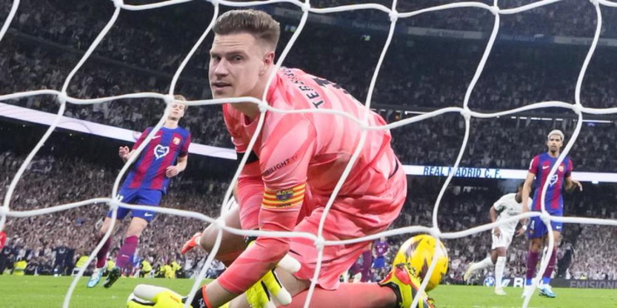 Ter Stegen considera una vergüenza la falta de tecnología de gol