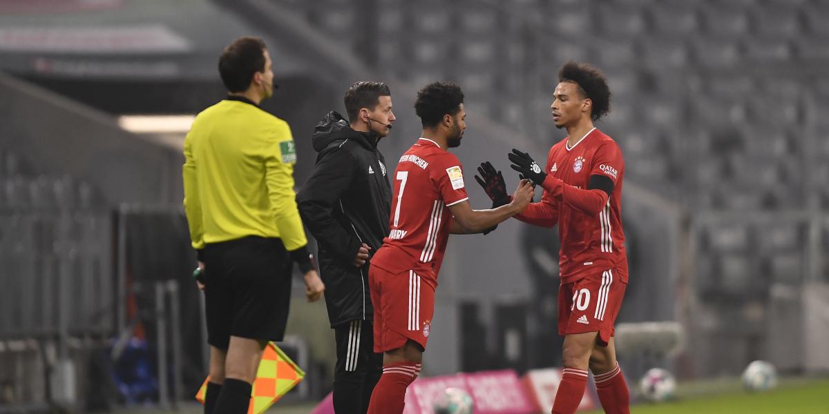 Sané y Gnabry tienen en vilo al Bayern
