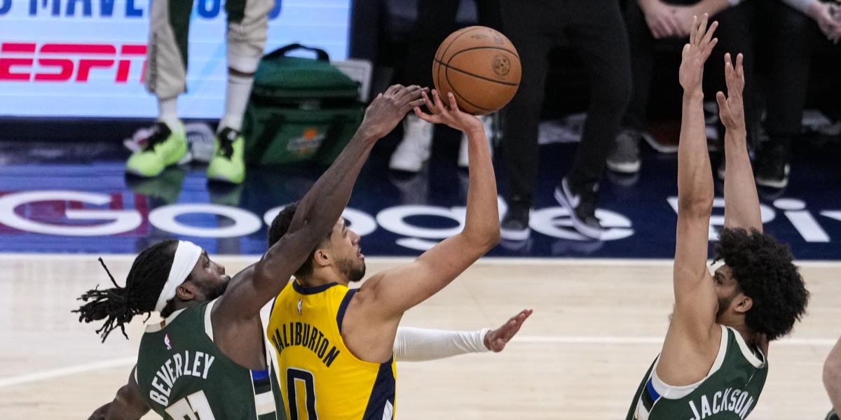 Tyrese Haliburton se pone la capa de héroe y le da el 2-1 a los Pacers con un 2+1