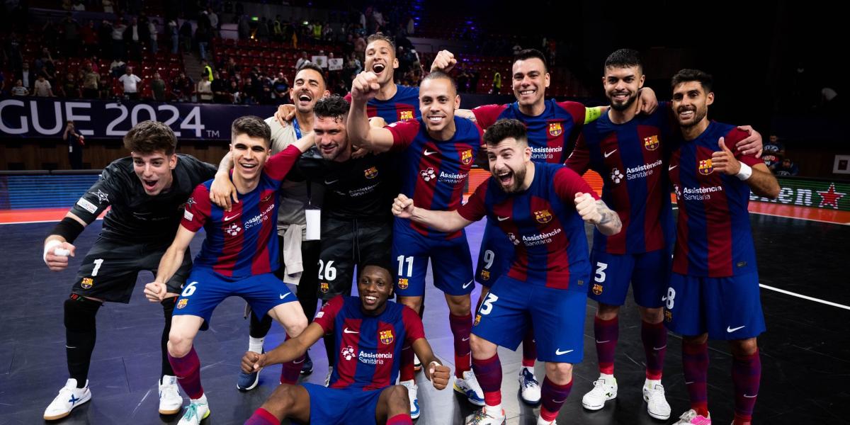 Dónde ver por TV el Barça - Palma Futsal: horario de la final de la Champions League de fútbol sala
