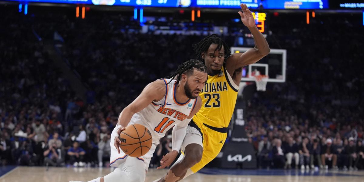 Los Knicks noquean a los Pacers en un frenético y atípico duelo de playoffs