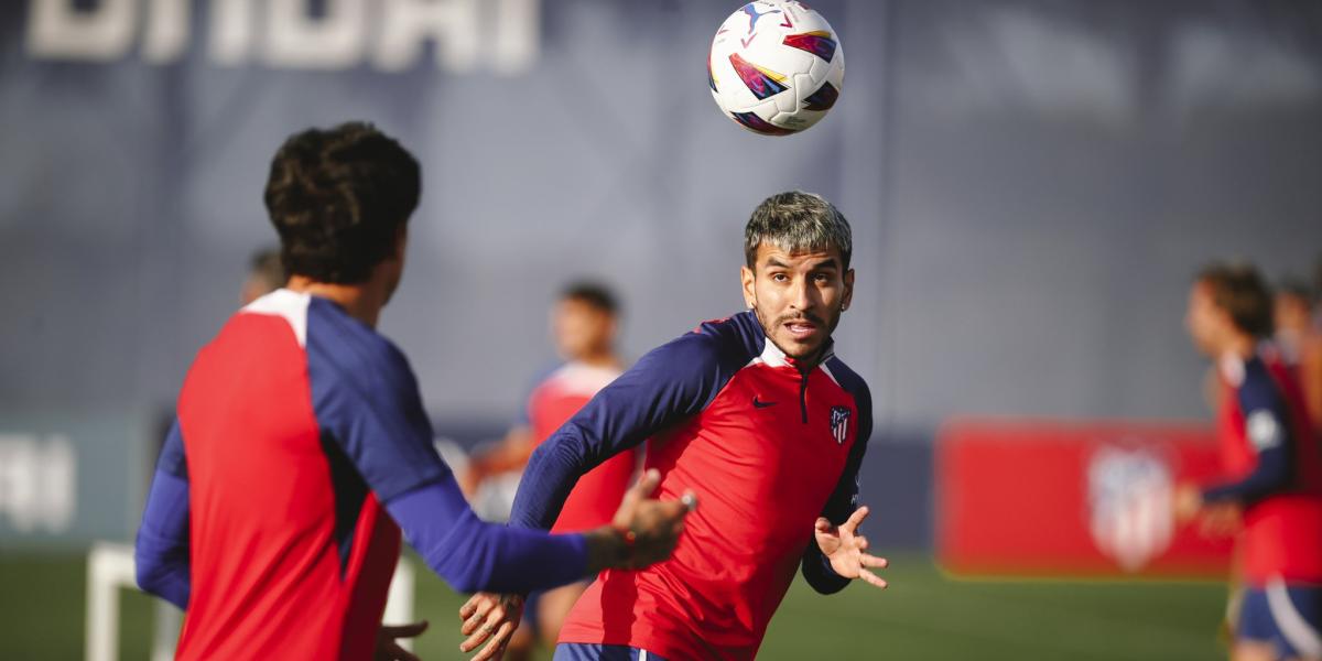Simeone probó un once sin De Paul ni Morata