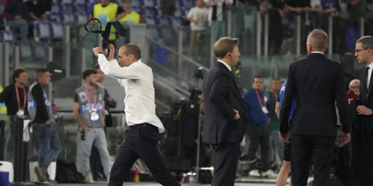 Ya hay sanción a Allegri tras su perdida de papeles y la Juve podría tomar una decisión drástica
