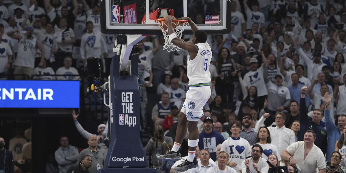La paliza de los Timberwolves a los Nuggets, directa al libro de los récords de playoffs