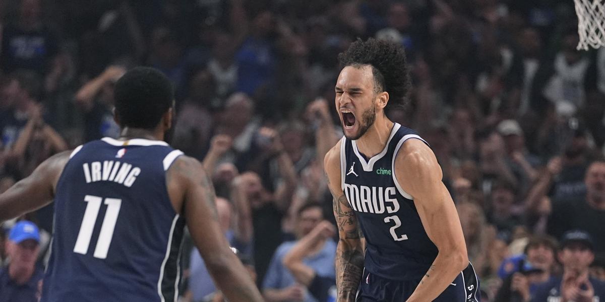 Dereck Lively estuvo perfecto ante los Wolves y logró lo nunca visto en la NBA