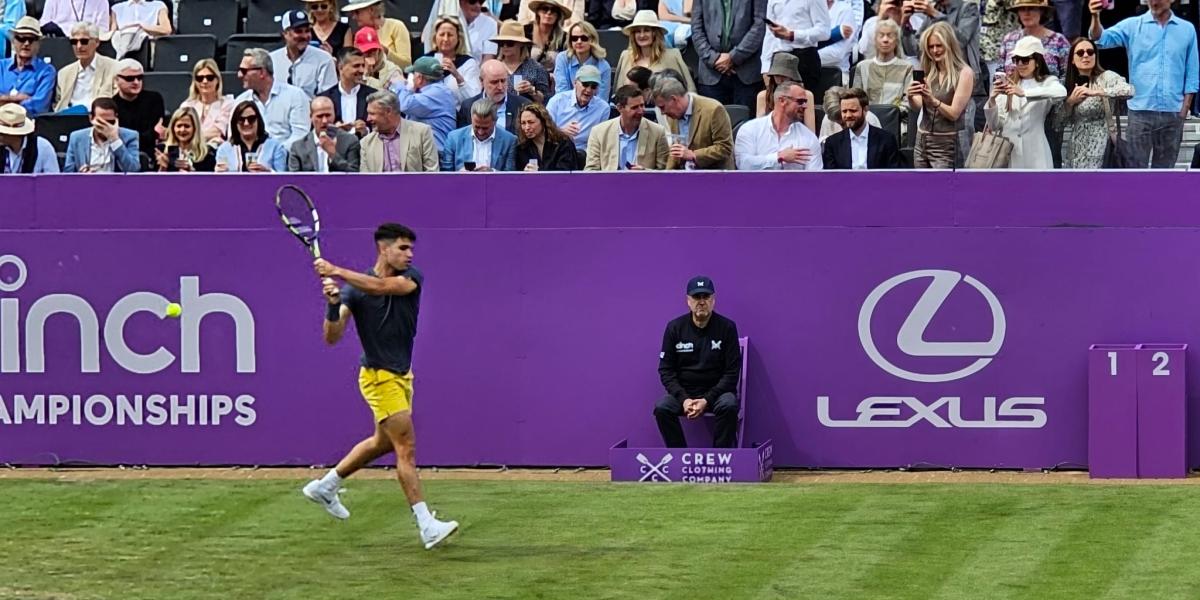 Lexus nos permite vivir la magia de la hierba de Queens Club