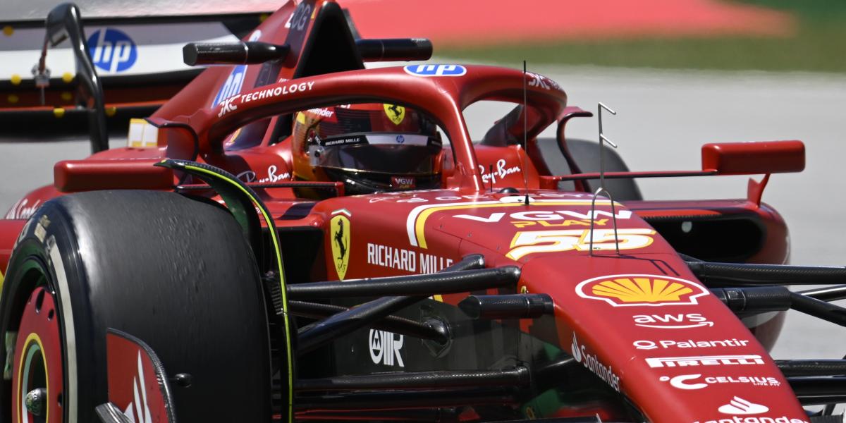 Sainz, tras un buen viernes en Barcelona: Contento, pero con trabajo que hacer