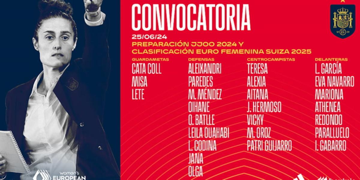 ¡Bombazo en la lista de Montse Tomé! Patri Guijarro vuelve a la selección española femenina