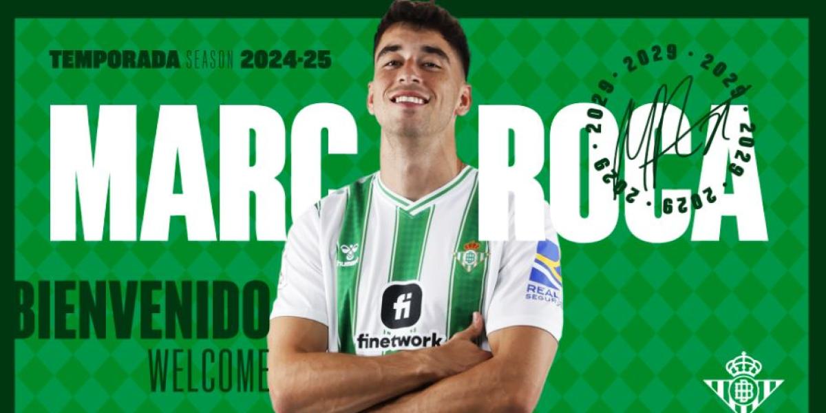 El Betis firma a Marc Roca por cinco años