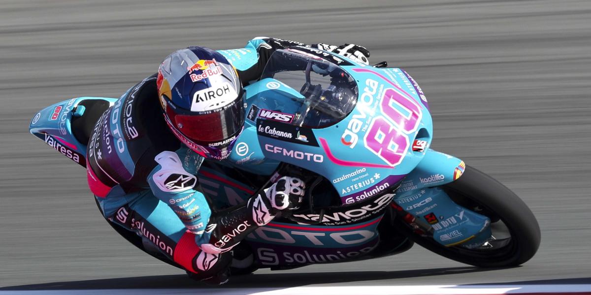 David Alonso, consciente de coger bien las referencias de frenada en el Red Bull Ring