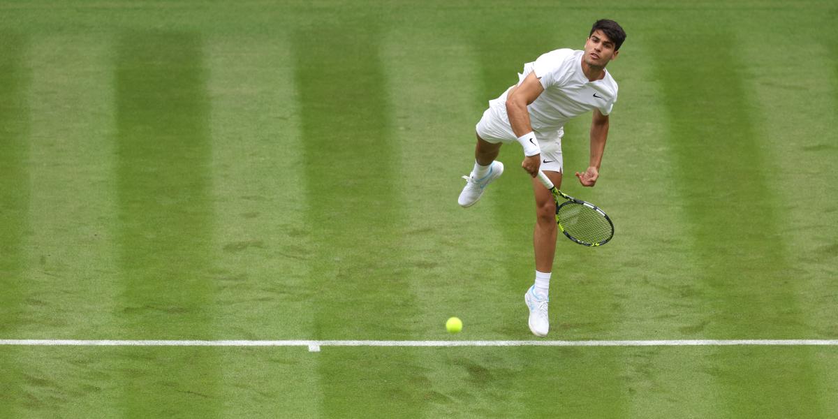 Horario y dónde ver por TV el Alcaraz - Vukic de Wimbledon 2024