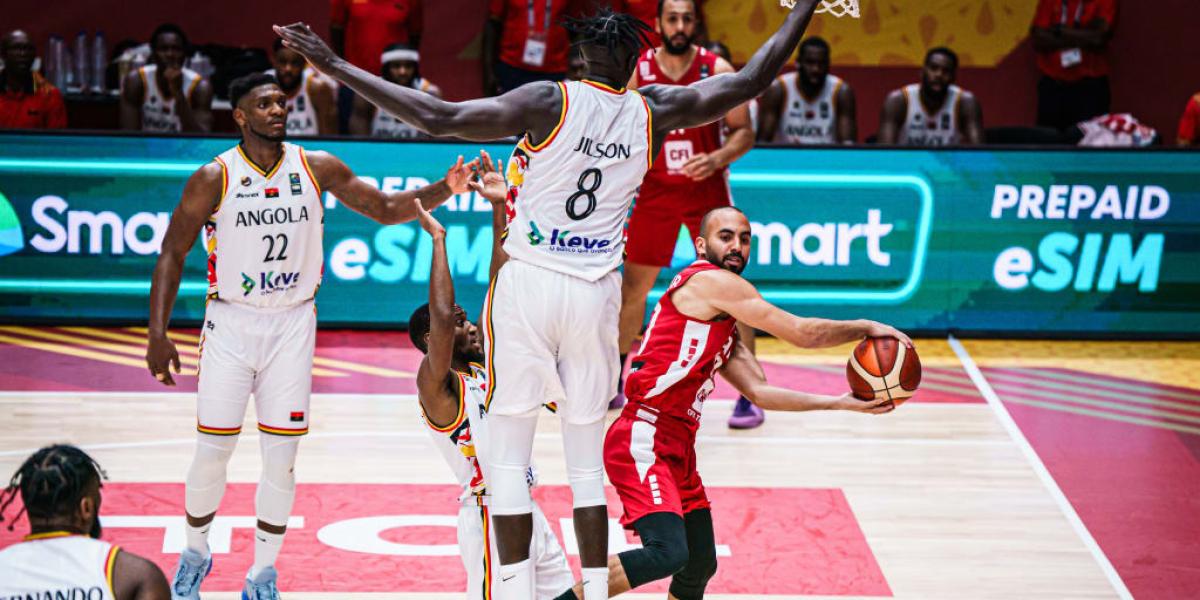 70-74: Líbano frena con acierto el físico de Angola y se medirá a Bahamas en semifinales