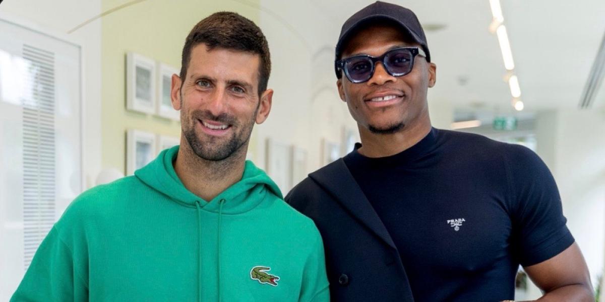 Westbrook apoya a Djokovic tras enfrentarse a sus haters