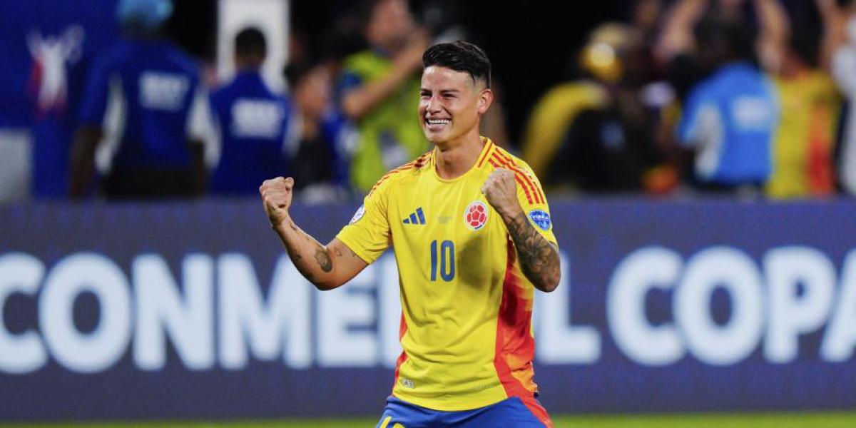 James Rodríguez, mejor jugador de la Copa América