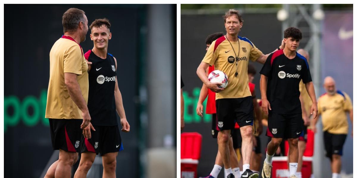 Inmersión de Flick y su staff con los canteranos