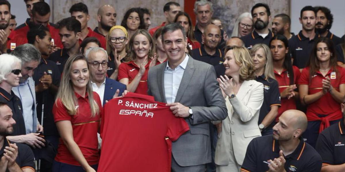 Pedro Sánchez, a los olímpicos y paralímpicos: Sois los mejores embajadores de España