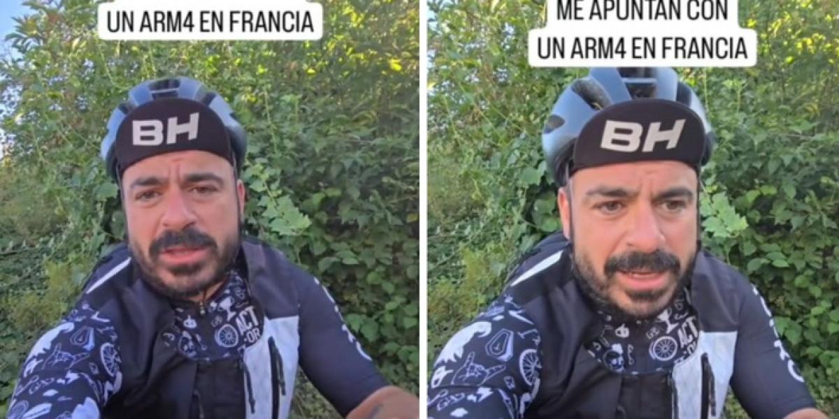 Valentí Sanjuan, amenazado a punta de pistola en Francia: Me han apuntado al pecho